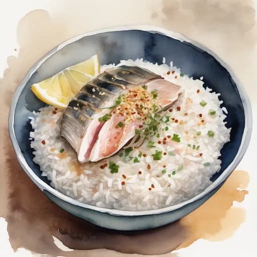 福津の鯛茶漬け