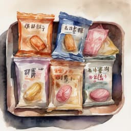 쇼와 거리의 레트로 과자
