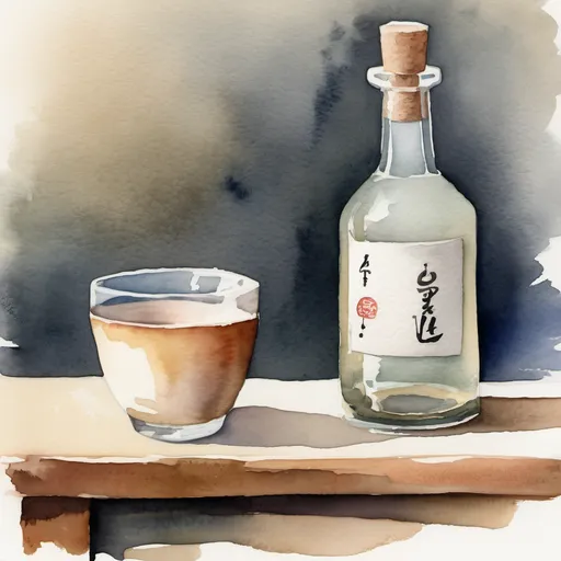 야마토촌의 흑당 소주
