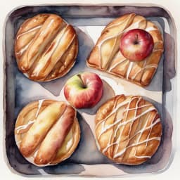 Lagnuo Patissier's Apple Sticks and Forest Madeleines