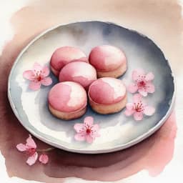 Sakura Hitotsubu Sakura Warabi Mochi