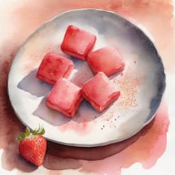 Sanshodo Strawberry Warabimochi