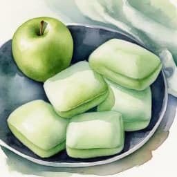 Shogetsu Ringo Mochi (Apple Mochi)