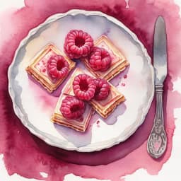 Wild Raspberry Monaka