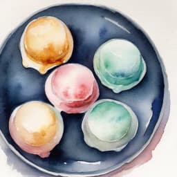 MOCHI CREAM Warabi Mochi Ice